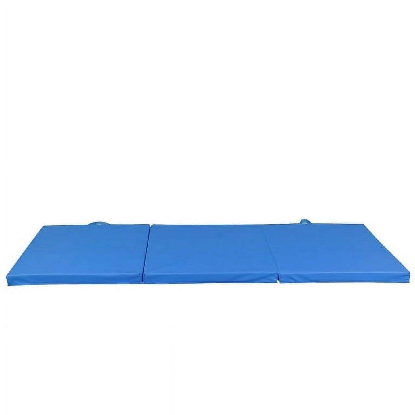 6 Ft. X 2 Ft. X 2 In. Tri-Fold Gymnastic Folding Exercise Aerobics Pink Stretching Yoga Mat