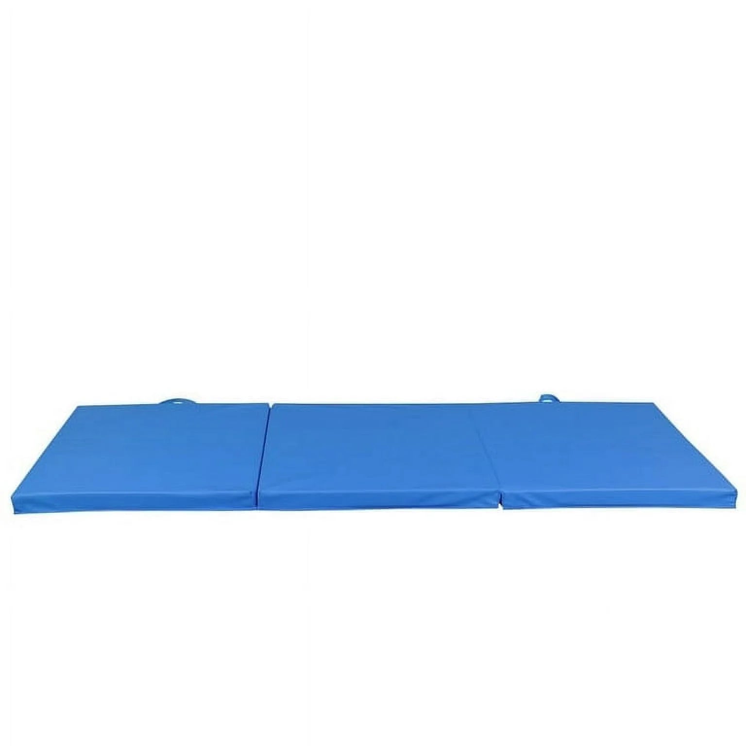 6 Ft. X 2 Ft. X 2 In. Tri-Fold Gymnastic Folding Exercise Aerobics Pink Stretching Yoga Mat